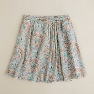 J. Crew floral skirt. Size 2